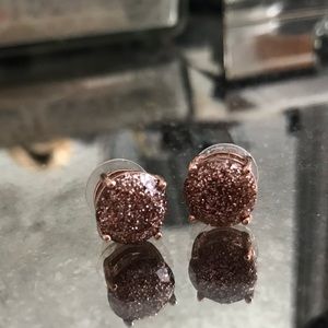 Bronze Kate Spade earrings